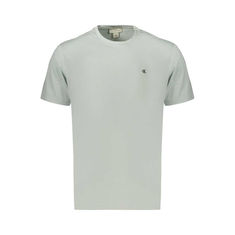 Calvin Klein Green Cotton Men's T-Shirt | Regal Royce