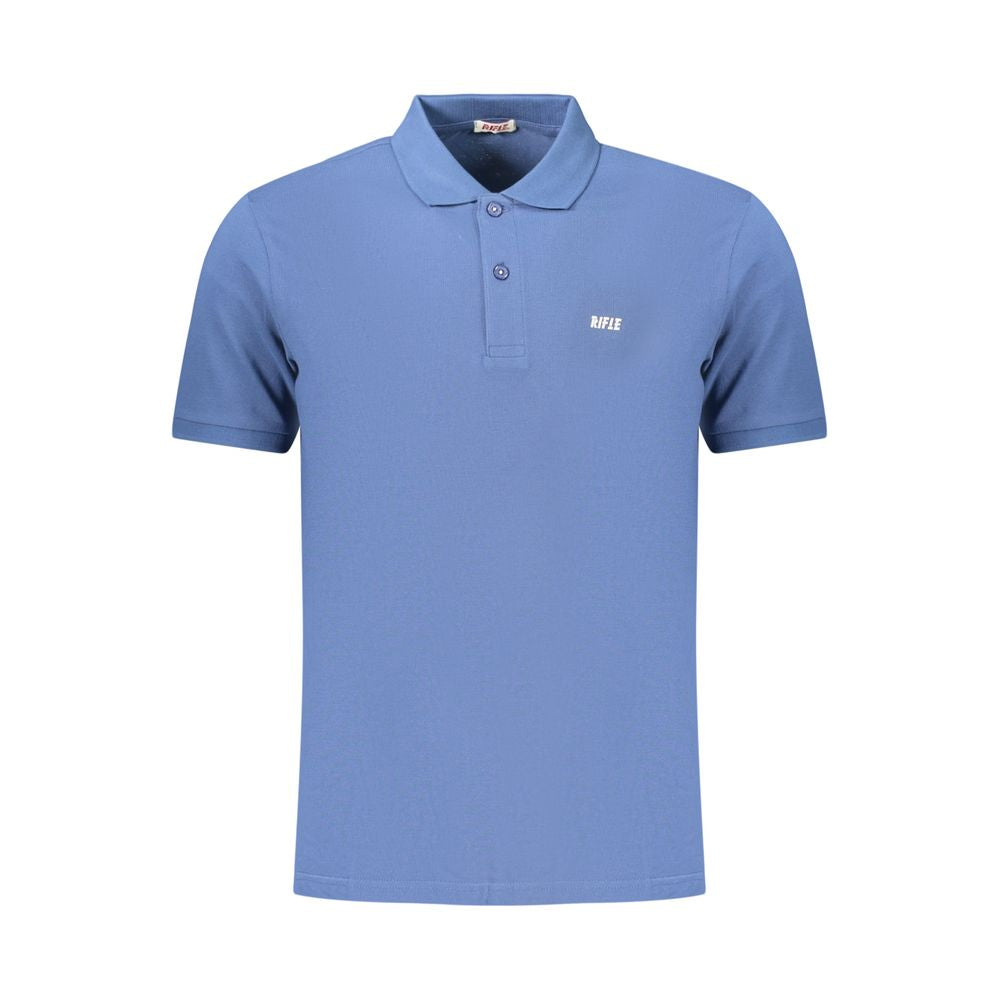 Rifle Blue Cotton Men's Polo Shirt | Regal Royce