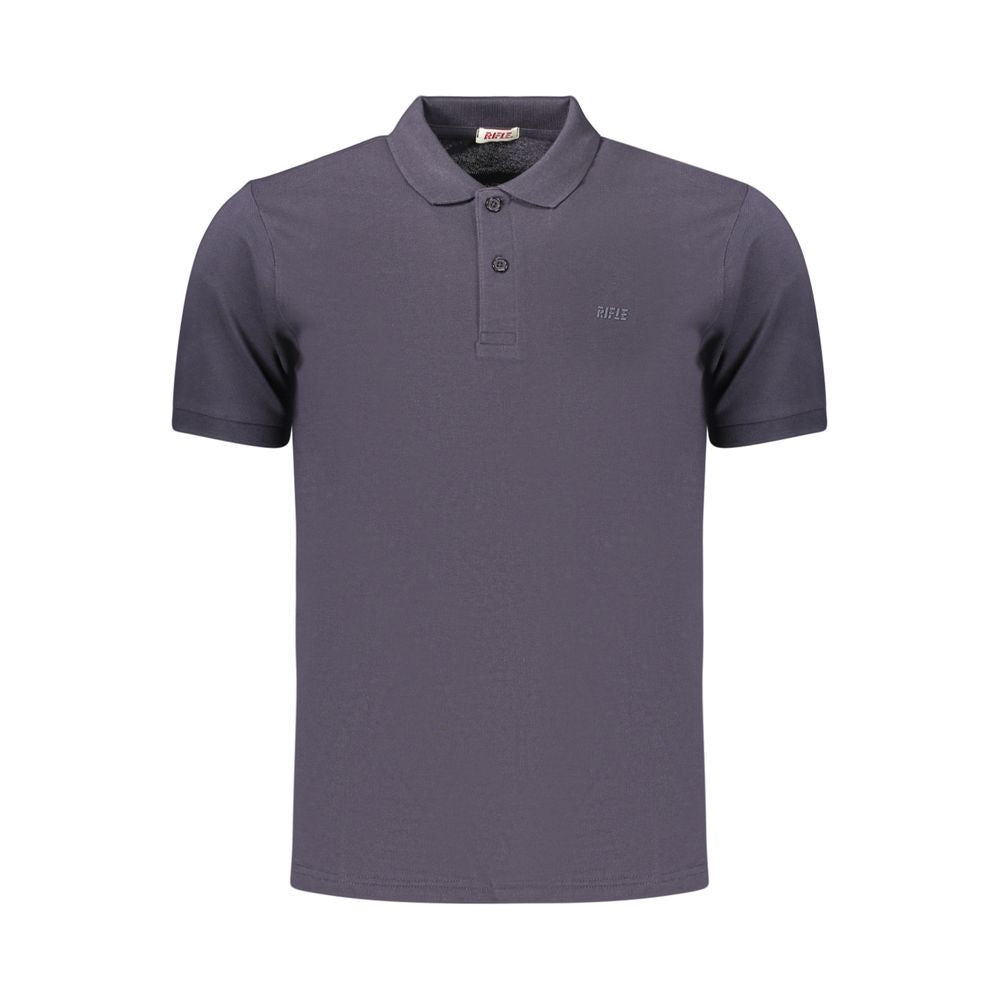 Rifle Blue Cotton Men's Polo | Regal Royce