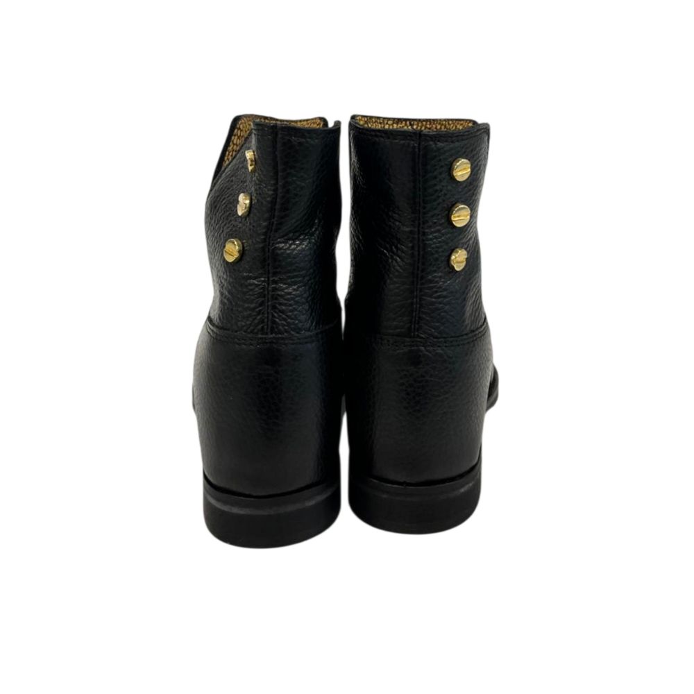 Borbonese Black Leather Women Boot | Regal Royce
