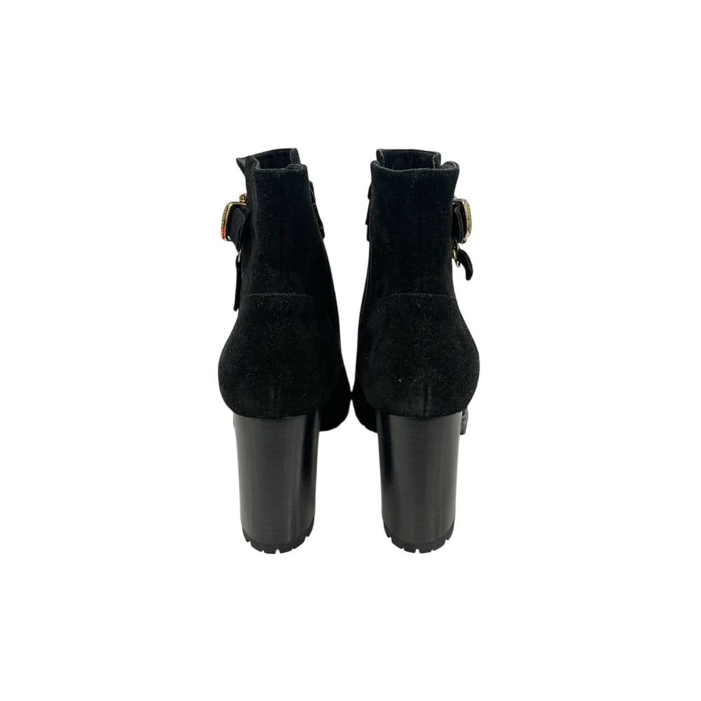 Borbonese Black Leather Women's Boot | Regal Royce