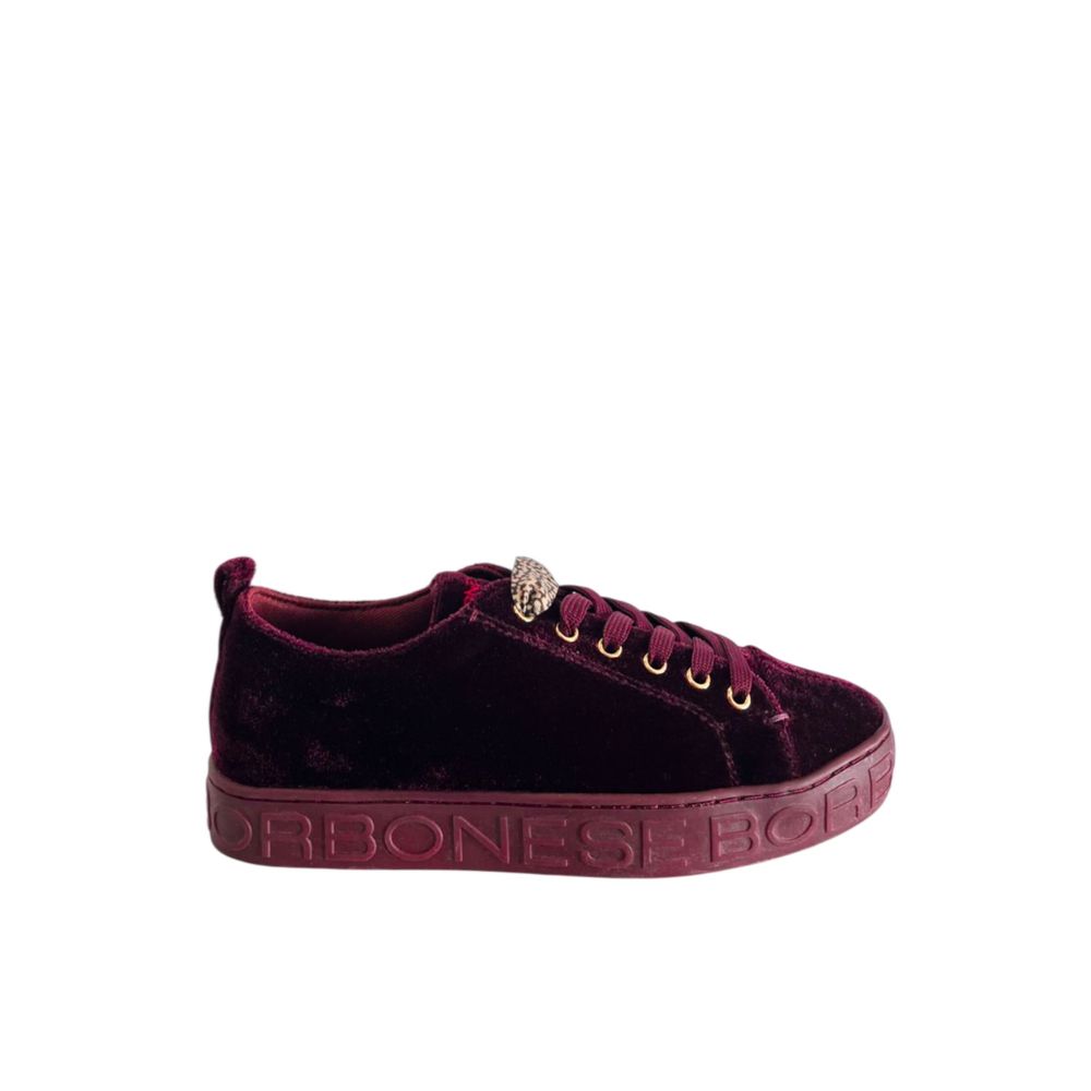 Borbonese Red Synthetic Women Sneaker | Regal Royce