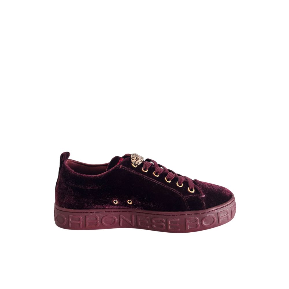 Borbonese Red Synthetic Women Sneaker | Regal Royce