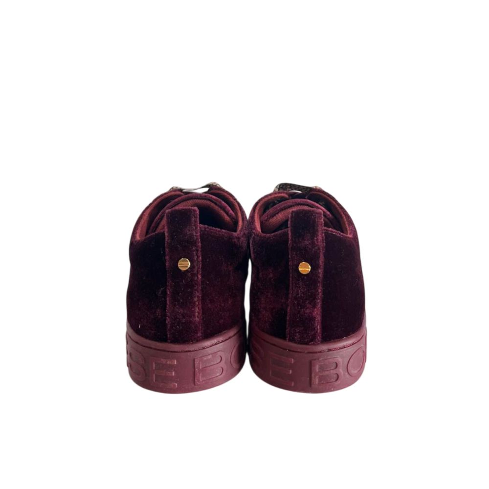 Borbonese Red Synthetic Women Sneaker | Regal Royce