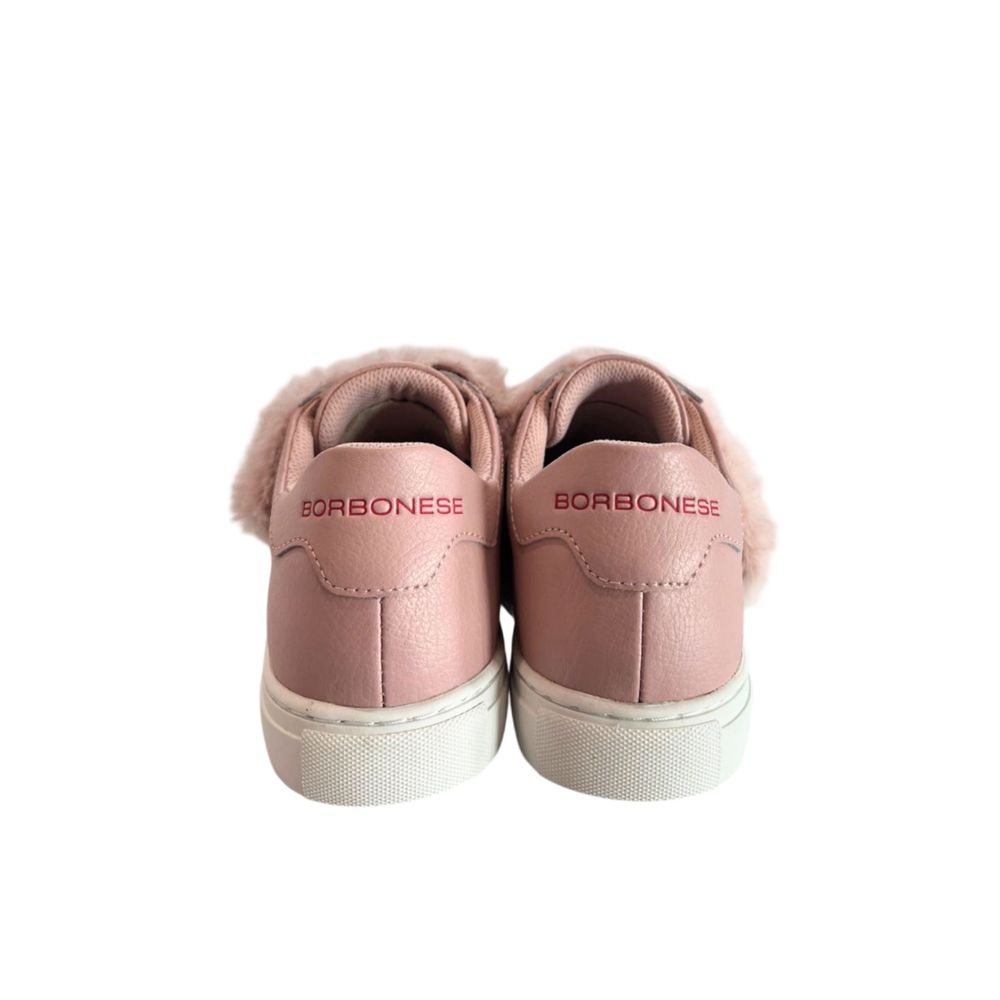 Borbonese Pink Rubber Women Sneaker | Regal Royce