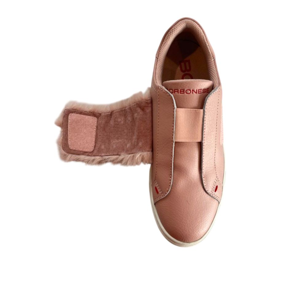 Borbonese Pink Rubber Women Sneaker | Regal Royce