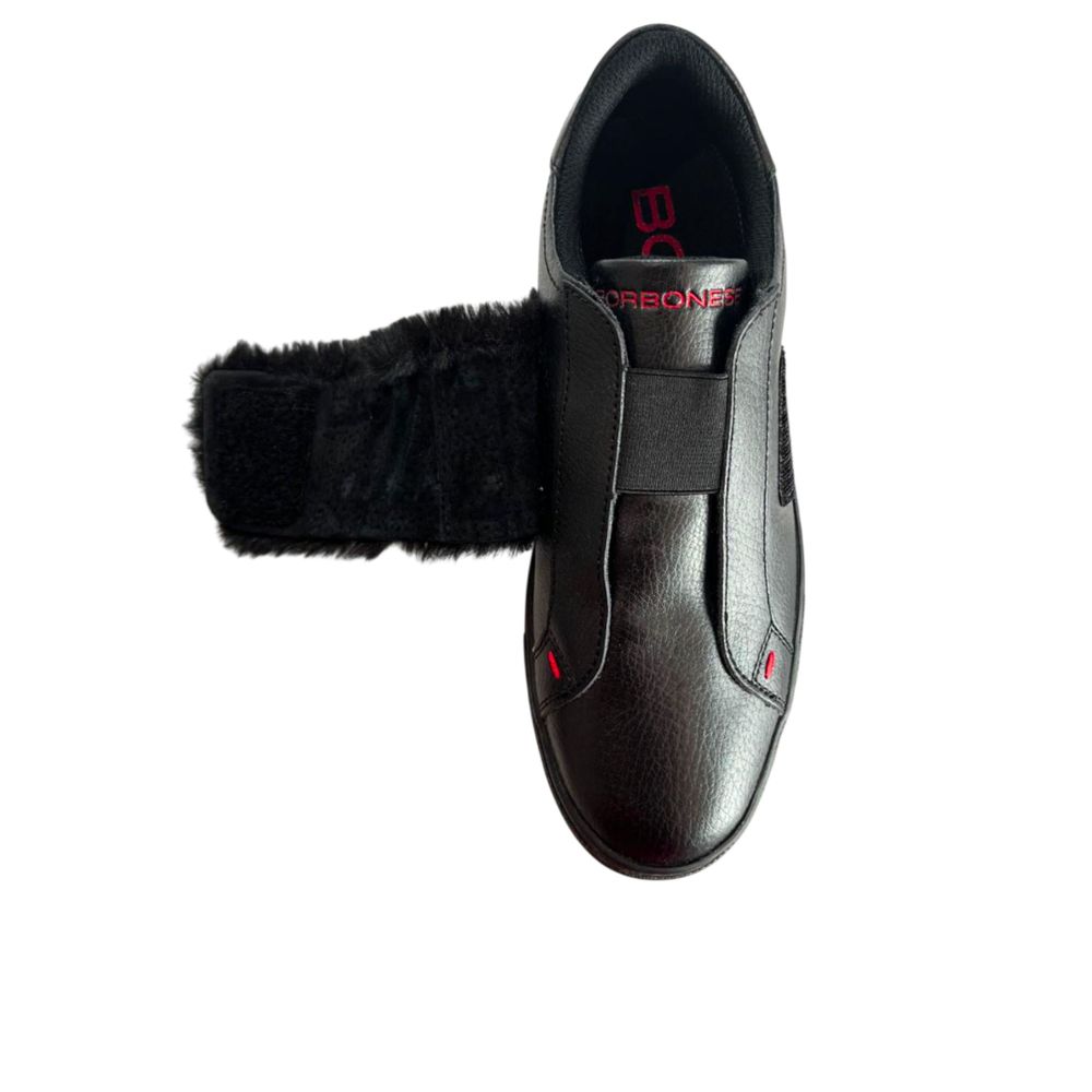 Borbonese Black Rubber Women's Sneaker | Regal Royce