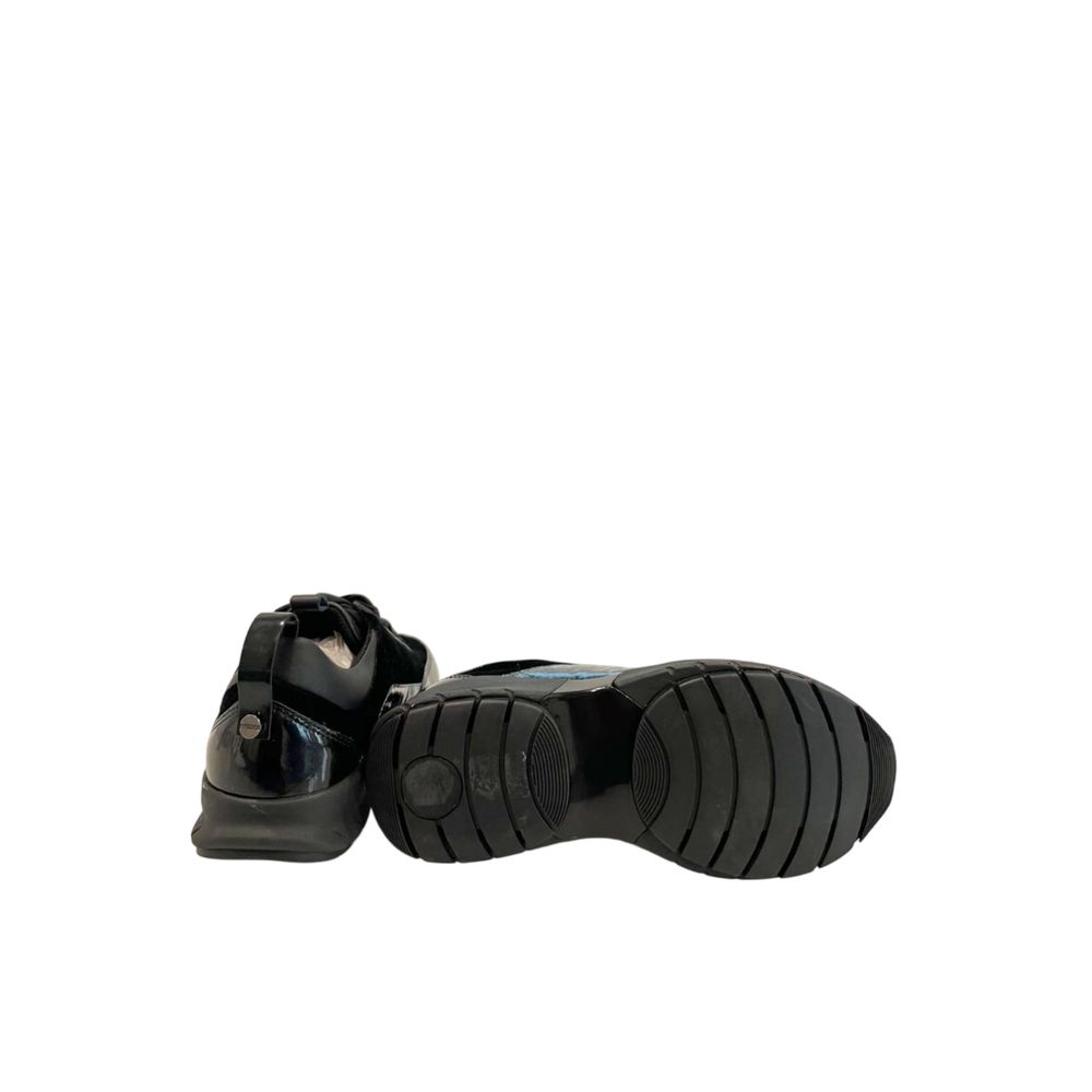 Borbonese Black Fabric Women Sneaker | Regal Royce