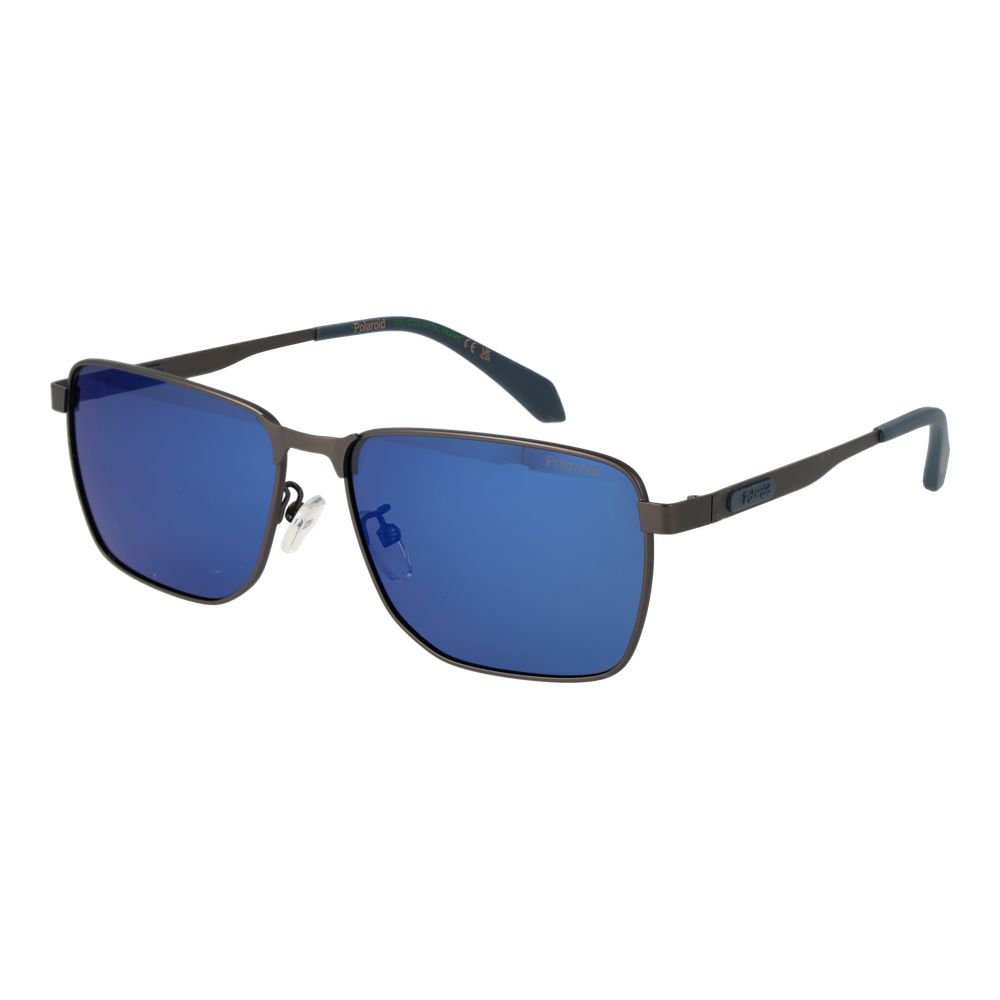 Polaroid Gray Metal Sunglasses | Regal Royce