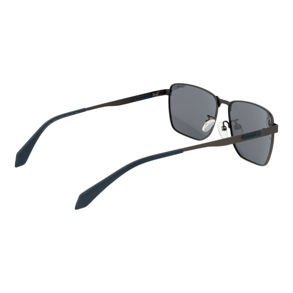 Polaroid Gray Metal Sunglasses | Regal Royce