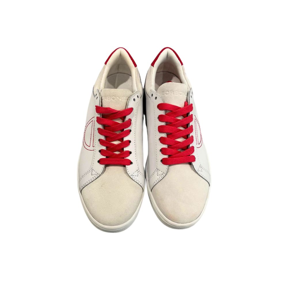 Borbonese White Rubber Women Sneaker | Regal Royce