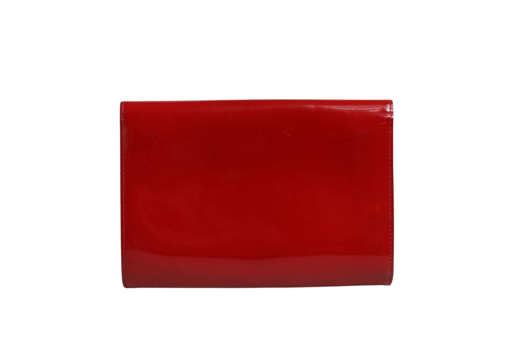 Louis Vuitton Louise PM Red Patent Leather Wallet On Chain | Regal Royce