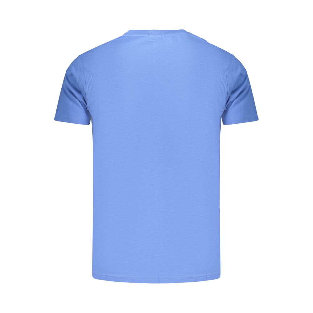 Rifle Blue Cotton Men's T-Shirt | Regal Royce