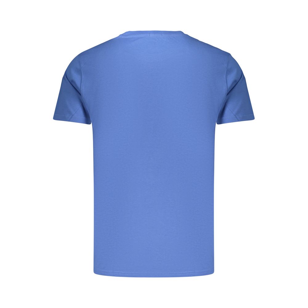 Rifle Blue Cotton Mens T-Shirt | Regal Royce