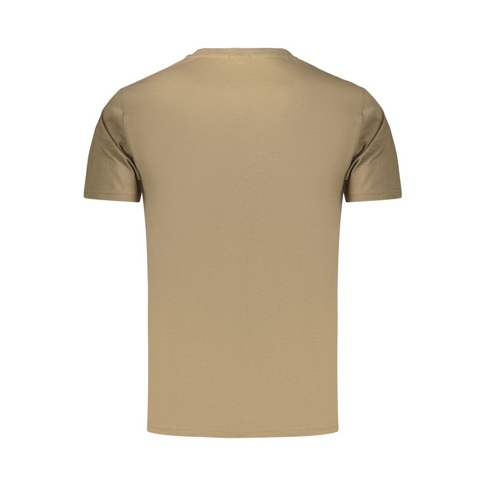 Rifle Brown Cotton Men's T-Shirt | Regal Royce