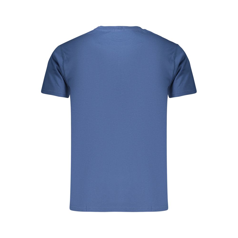 Rifle Blue Cotton Men's T-Shirt | Regal Royce