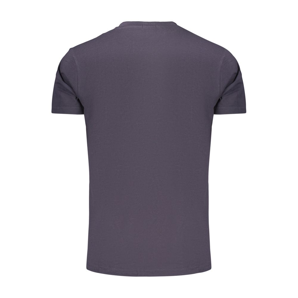 Rifle Blue Cotton Men's T-Shirt | Regal Royce