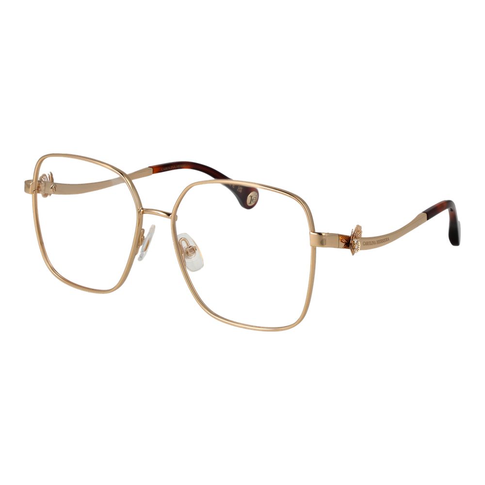 Carolina Herrera Gold Metal Glasses (Frames) | Regal Royce