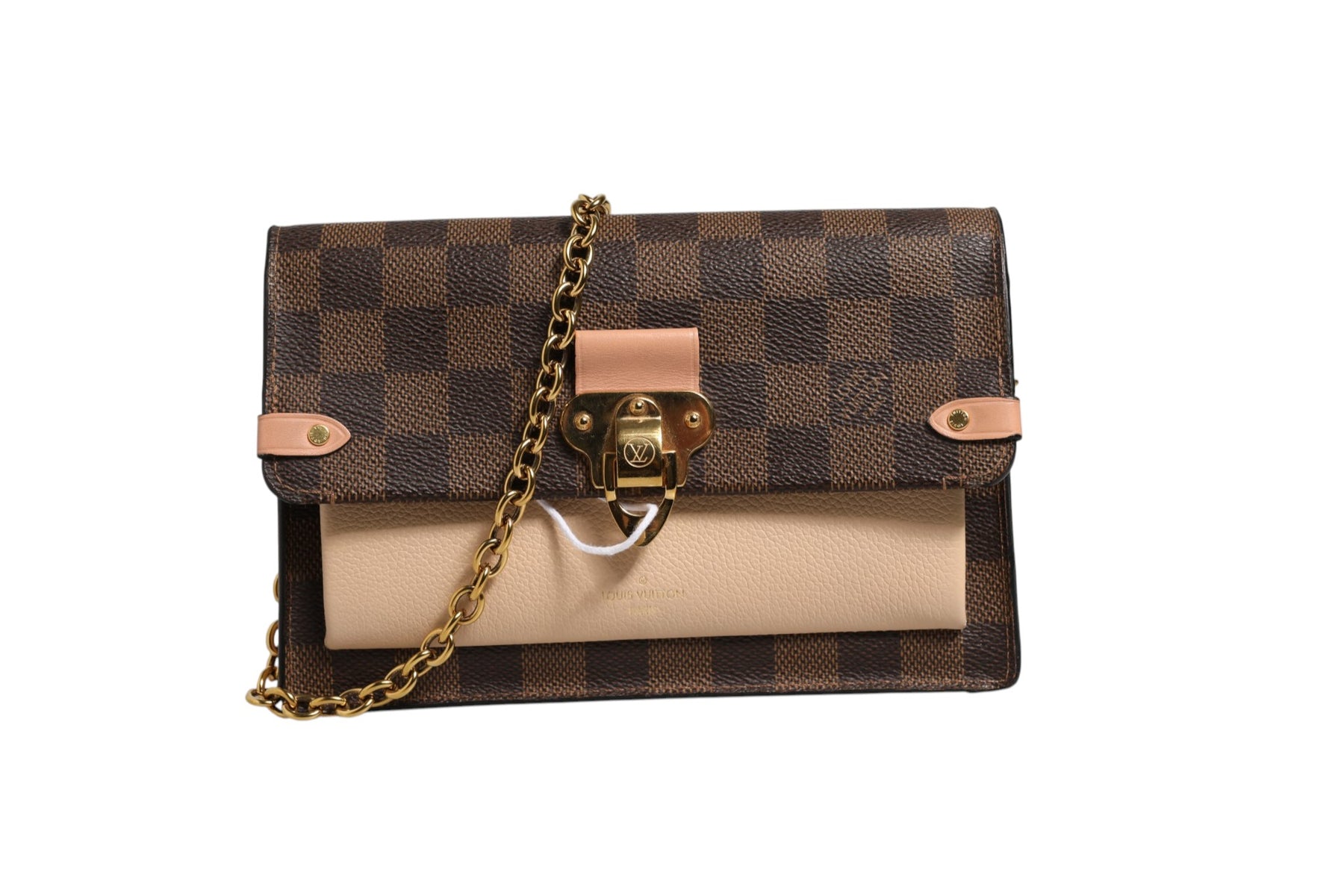 Louis Vuitton Damier Ebene Vavin Chain Wallet | Regal Royce