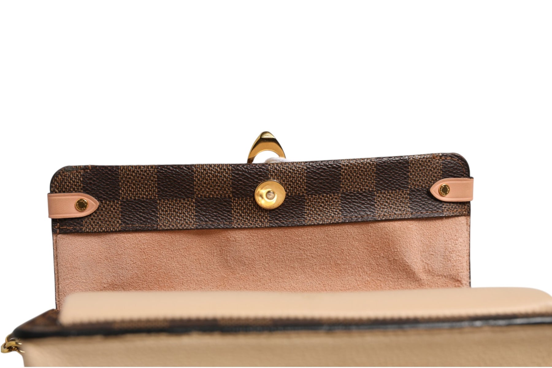 Louis Vuitton Damier Ebene Vavin Chain Wallet | Regal Royce