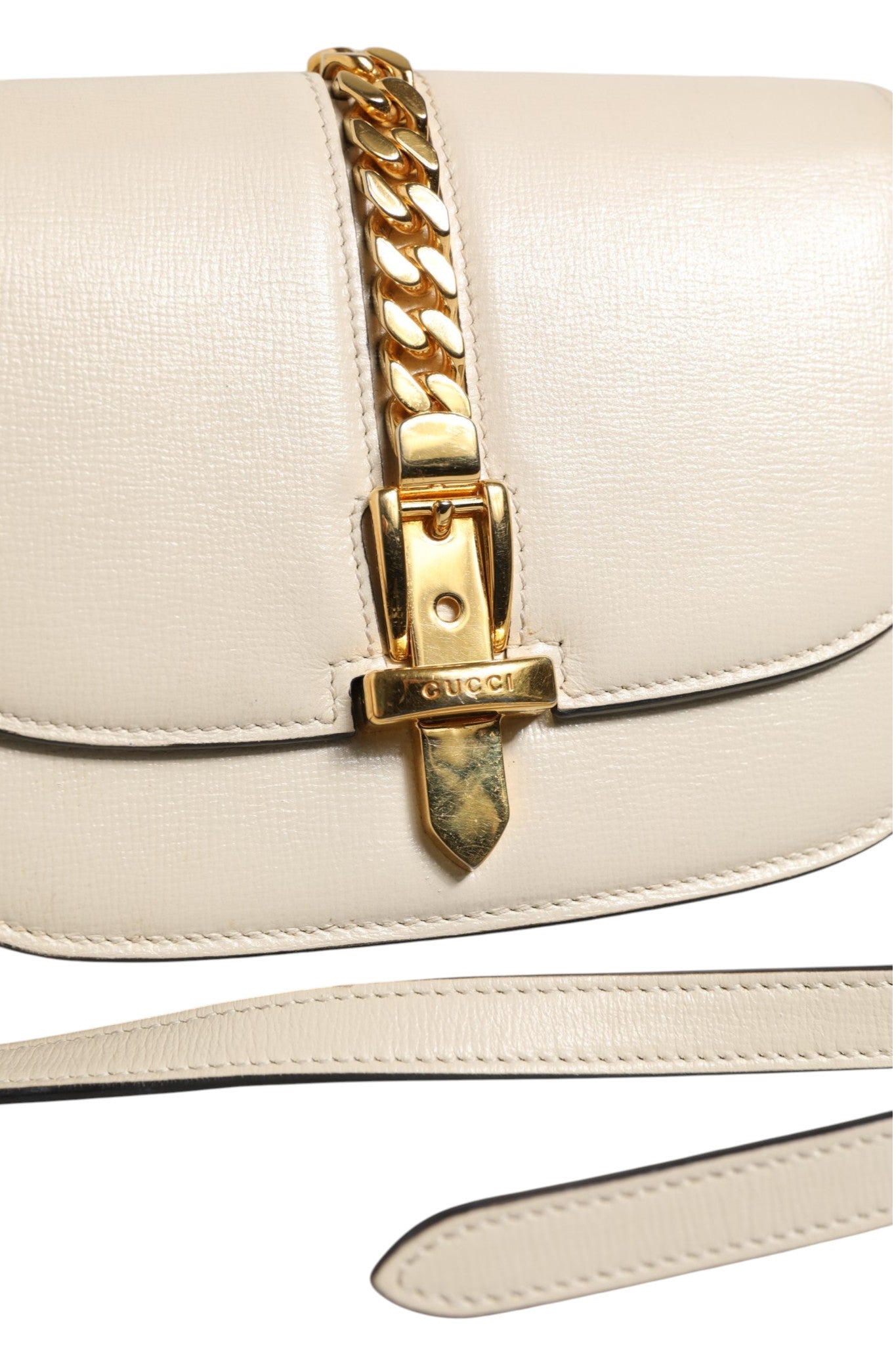Gucci Sylvie 1969 Mini Leather Shoulder Bag | Regal Royce