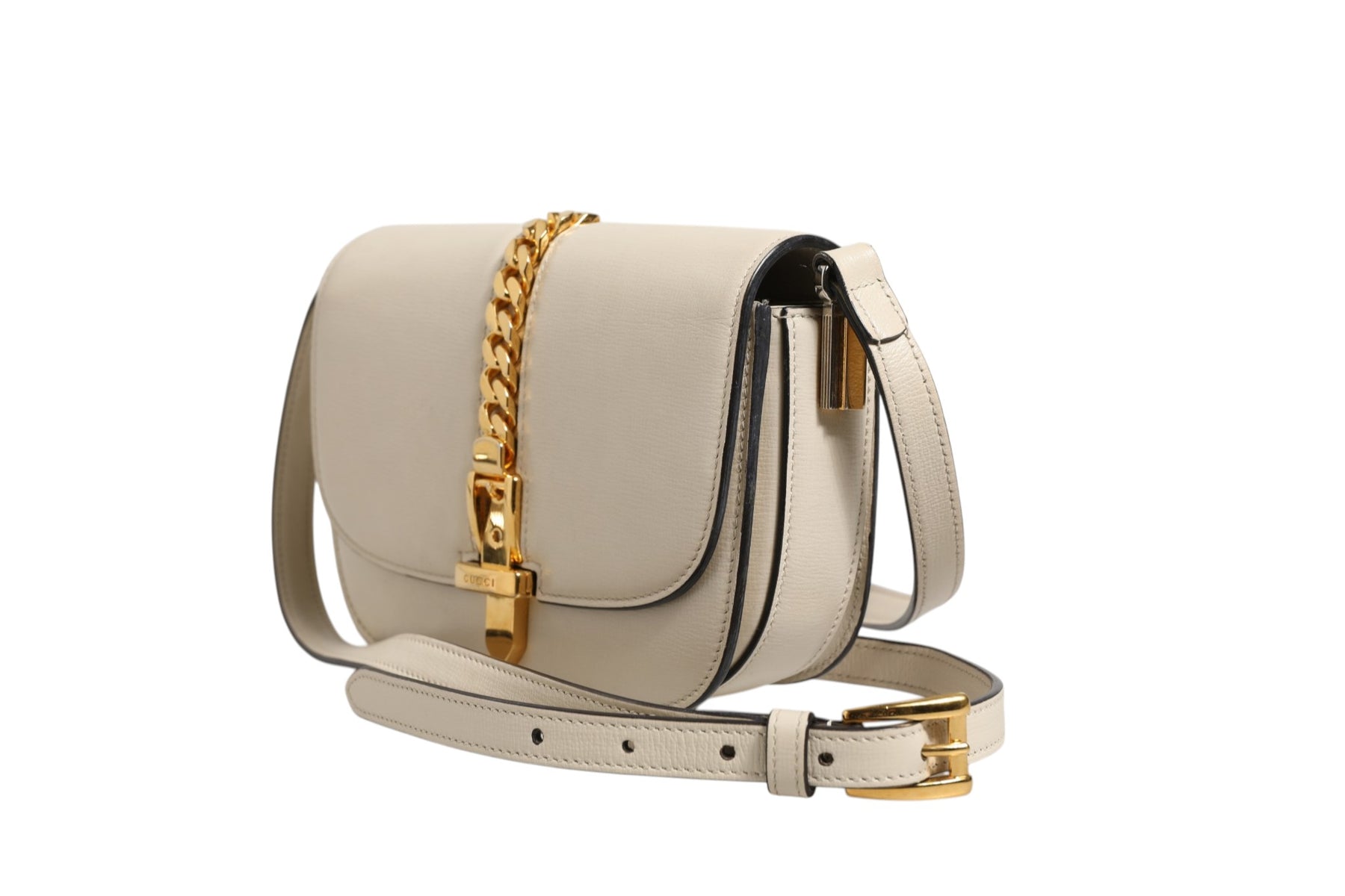 Gucci Sylvie 1969 Mini Leather Shoulder Bag | Regal Royce