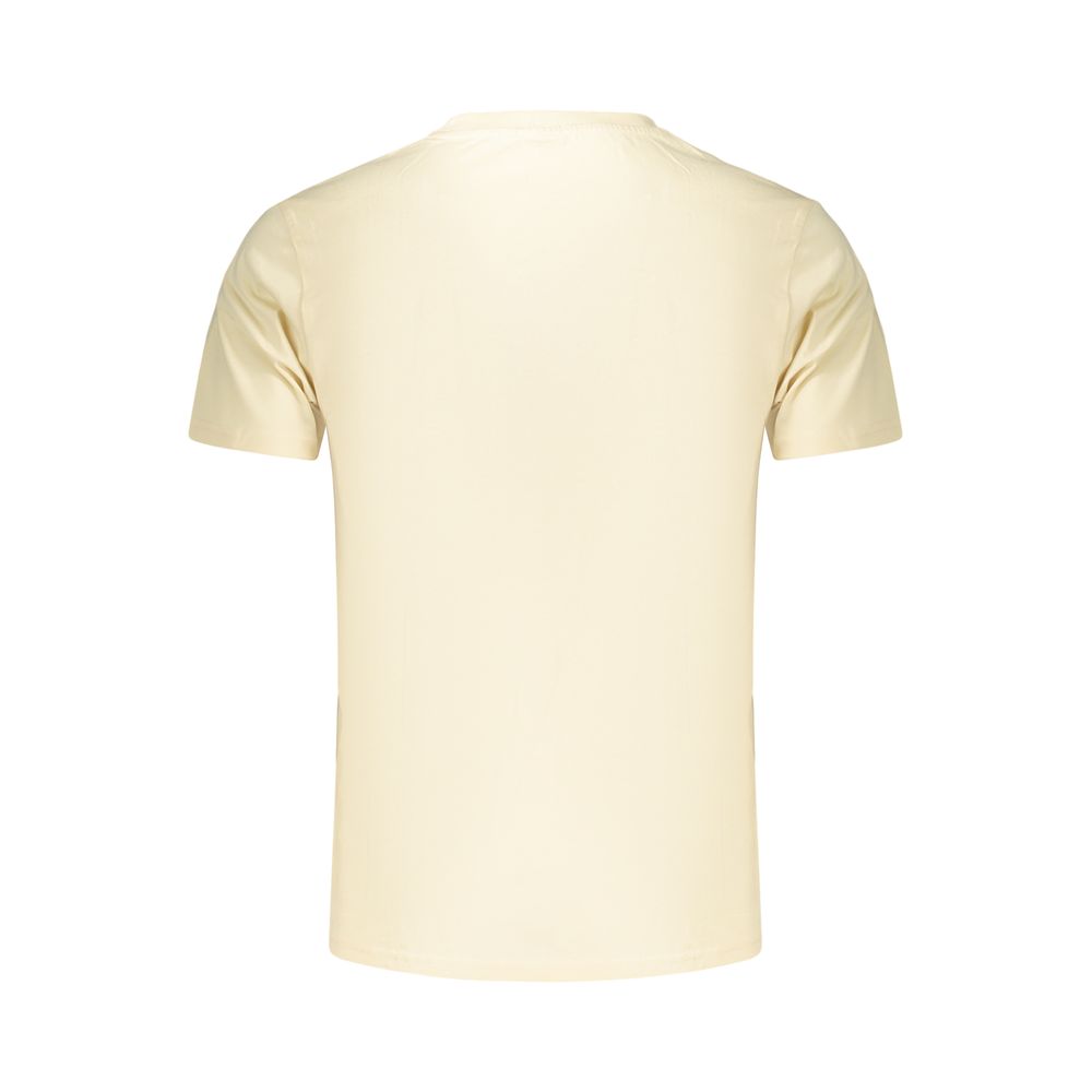 Rifle Beige Cotton Men's T-Shirt | Regal Royce