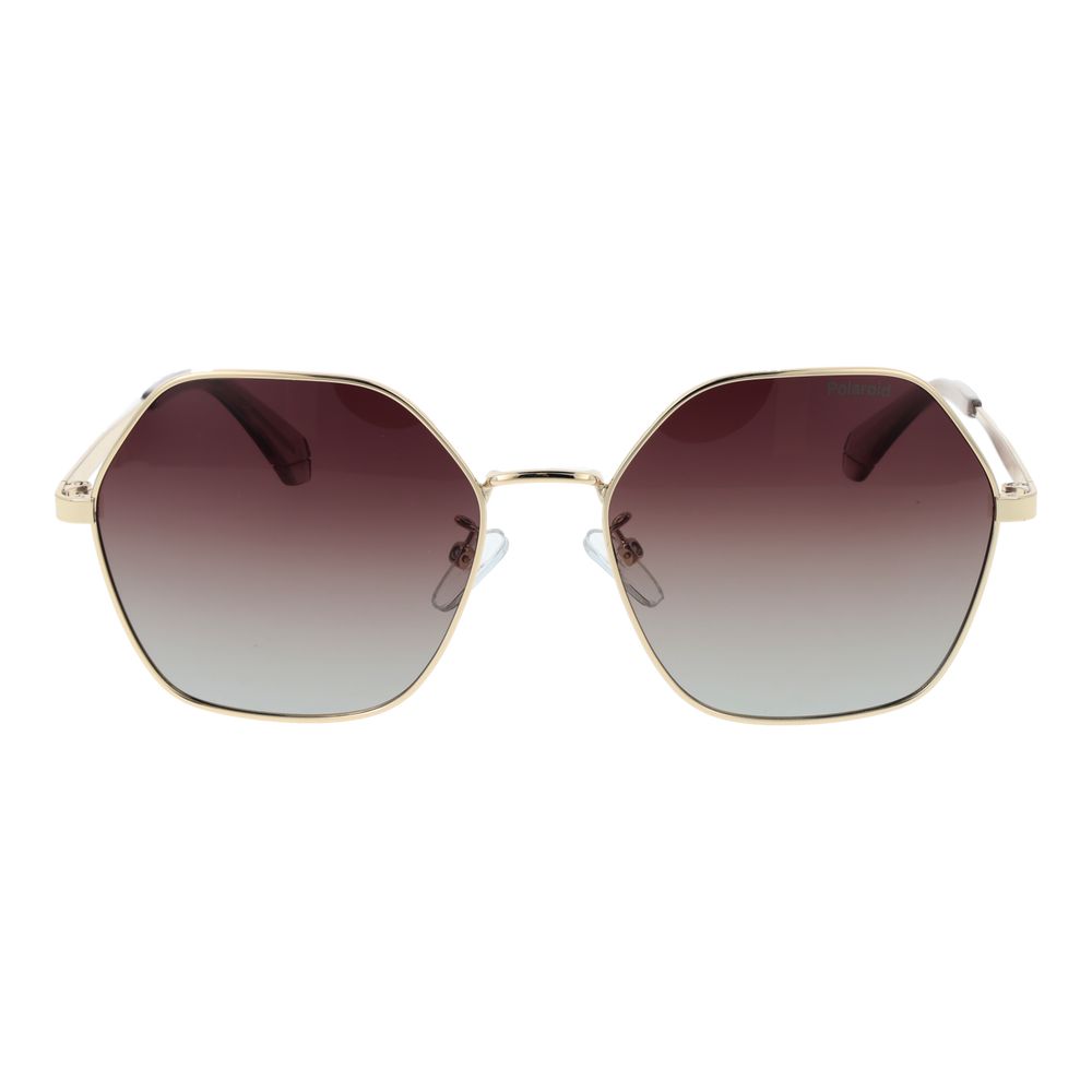Polaroid Gold Metal Sunglasses | Regal Royce