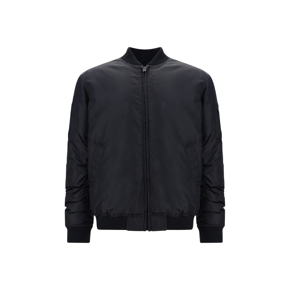 Moschino Black Polyamide Bomber | Regal Royce