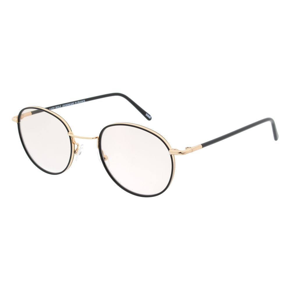 Andy Wolf Black Metal Glasses (Frames) | Regal Royce