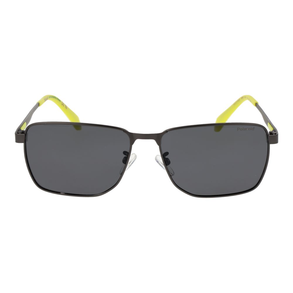 Polaroid Gray Metal Sunglasses | Regal Royce