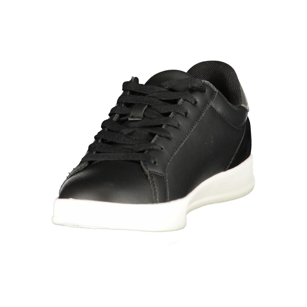 U.S. POLO ASSN. Black Polyurethane Women's Sneaker | Regal Royce