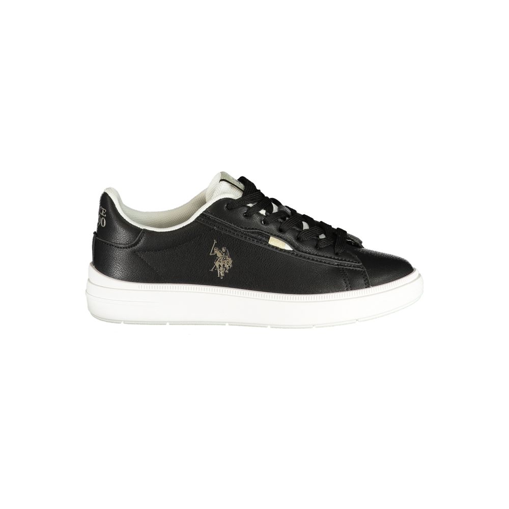 U.S. POLO ASSN. Nero Polyurethane Women's Sneaker | Regal Royce