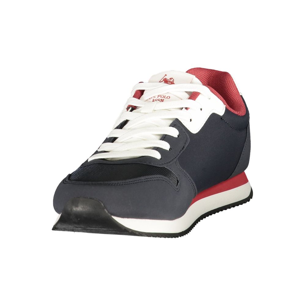 U.S. POLO ASSN. Blue Polyurethane Men's Sneaker | Regal Royce