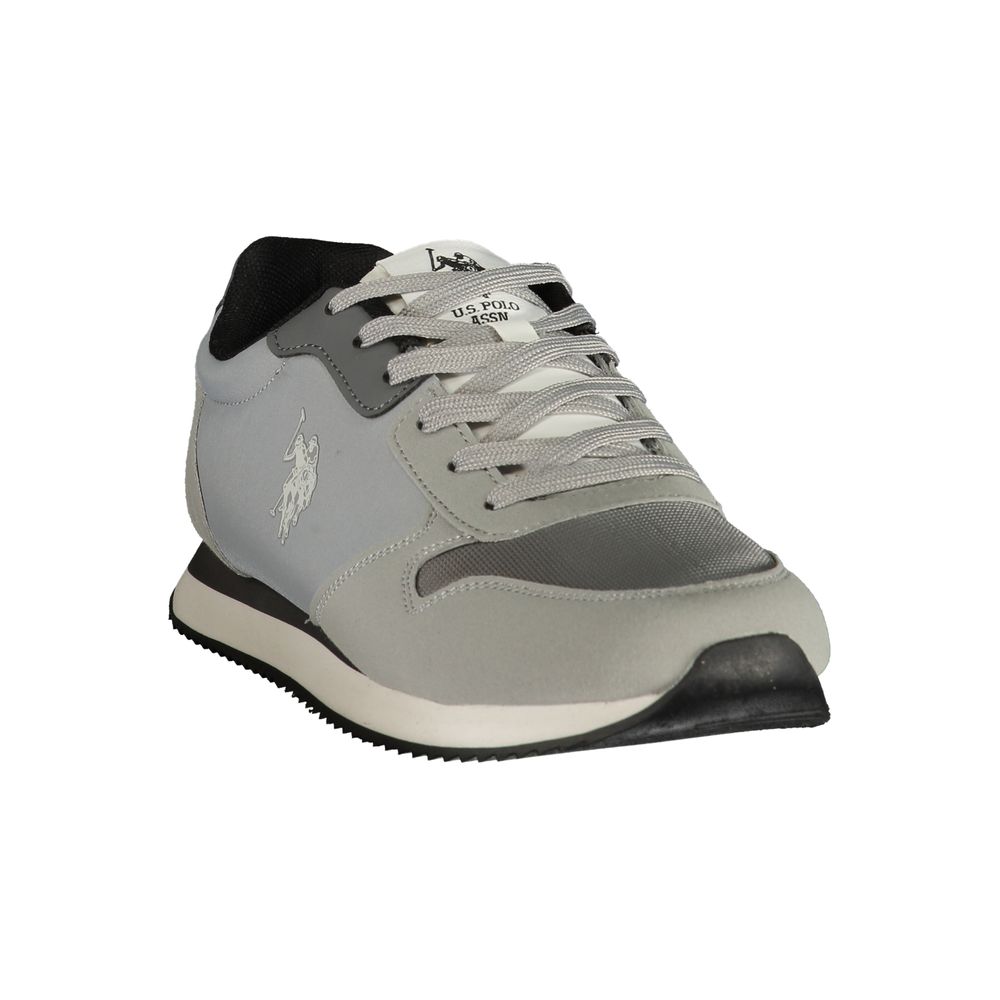 U.S. POLO ASSN. Dark Grey Polyurethane Men's Sneaker | Regal Royce