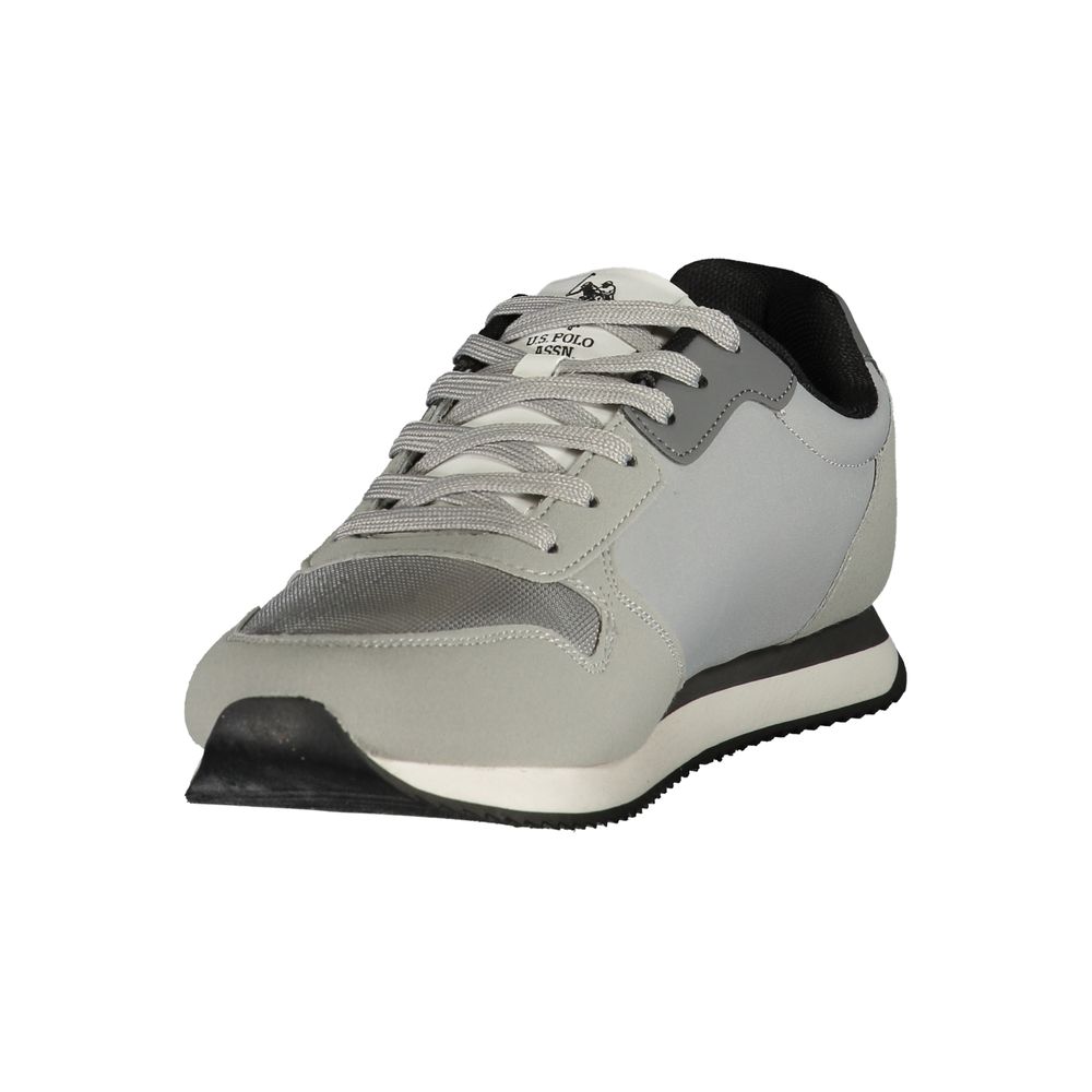 U.S. POLO ASSN. Dark Grey Polyurethane Men's Sneaker | Regal Royce