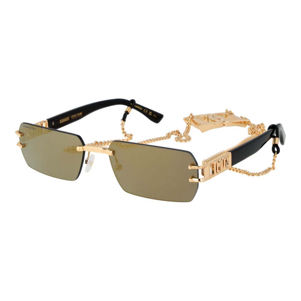 Dsquared² Gold Metal Sunglasses | Regal Royce