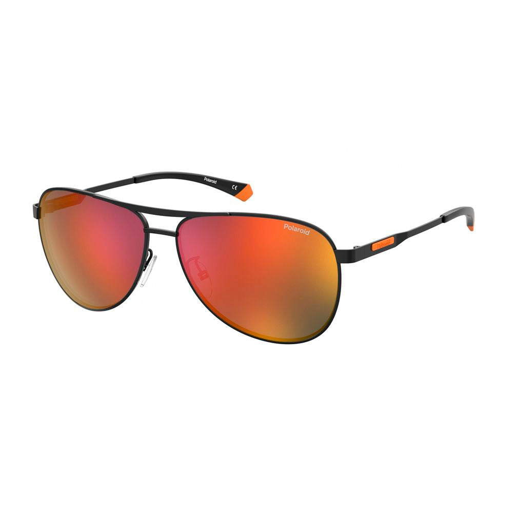 Polaroid Black Stainless Steel Sunglasses | Regal Royce