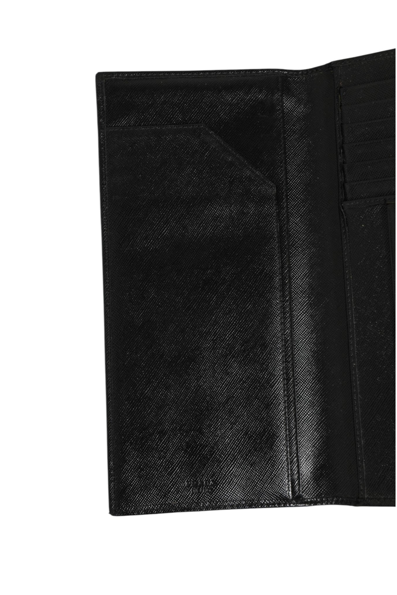 Prada Saffiano Leather Slim Card Holder Wallet | Regal Royce
