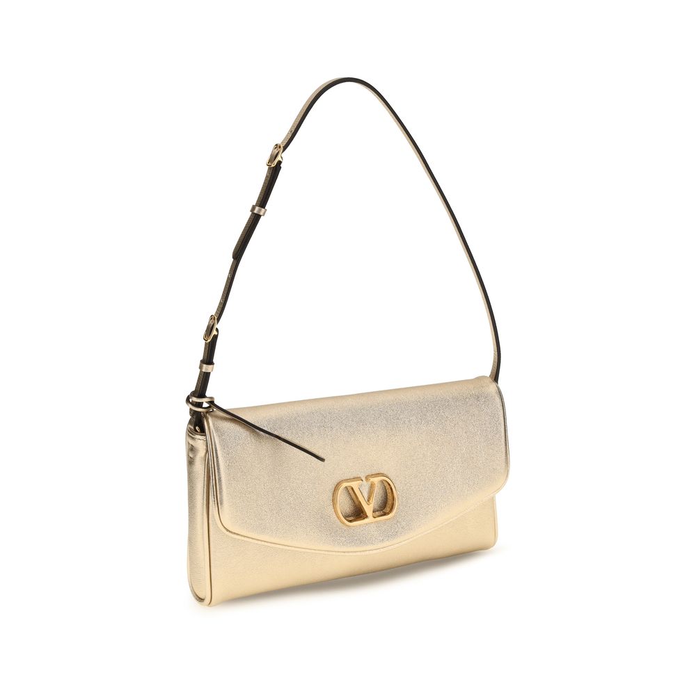 Valentino Garavani Gold Lamb Ovis Aries Aries Shoulder Bag | Regal Royce