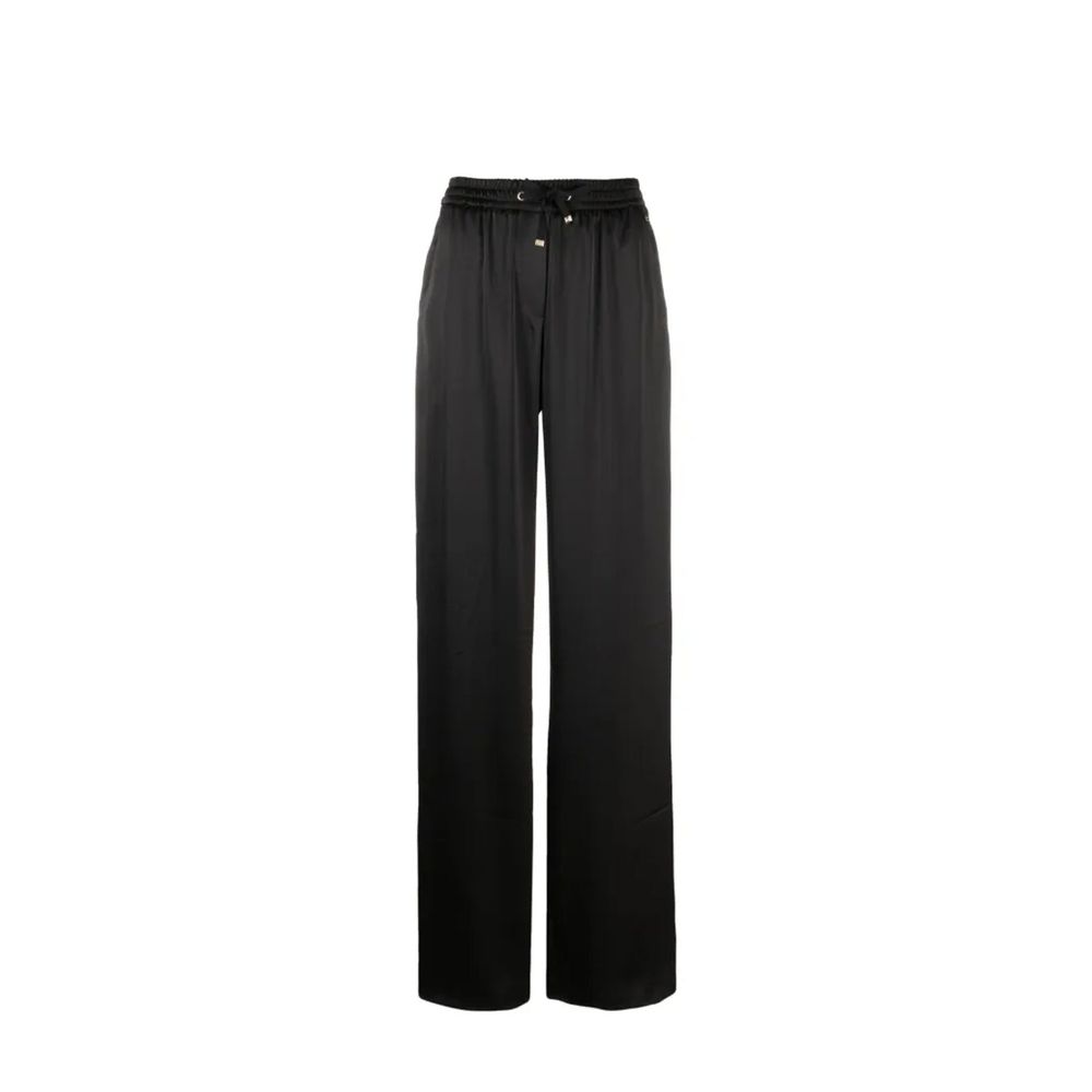Herno Black Polyamide Casual Pants | Regal Royce