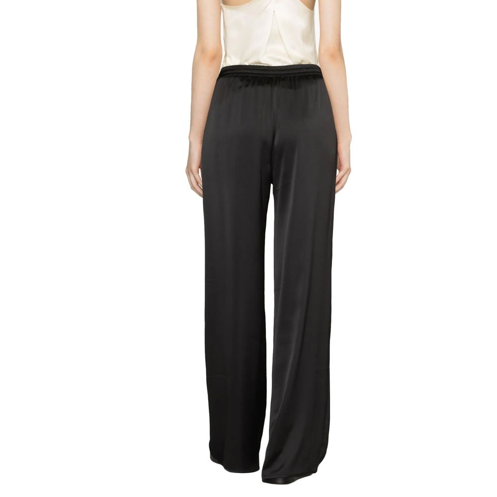 Herno Black Polyamide Casual Pants | Regal Royce