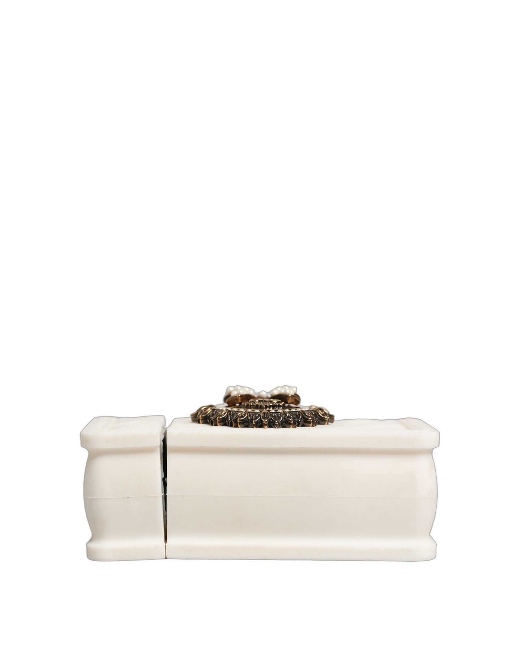Dolce & Gabbana Case White Silicone Devotion Heart Cover Hand Bag Airpod | Regal Royce