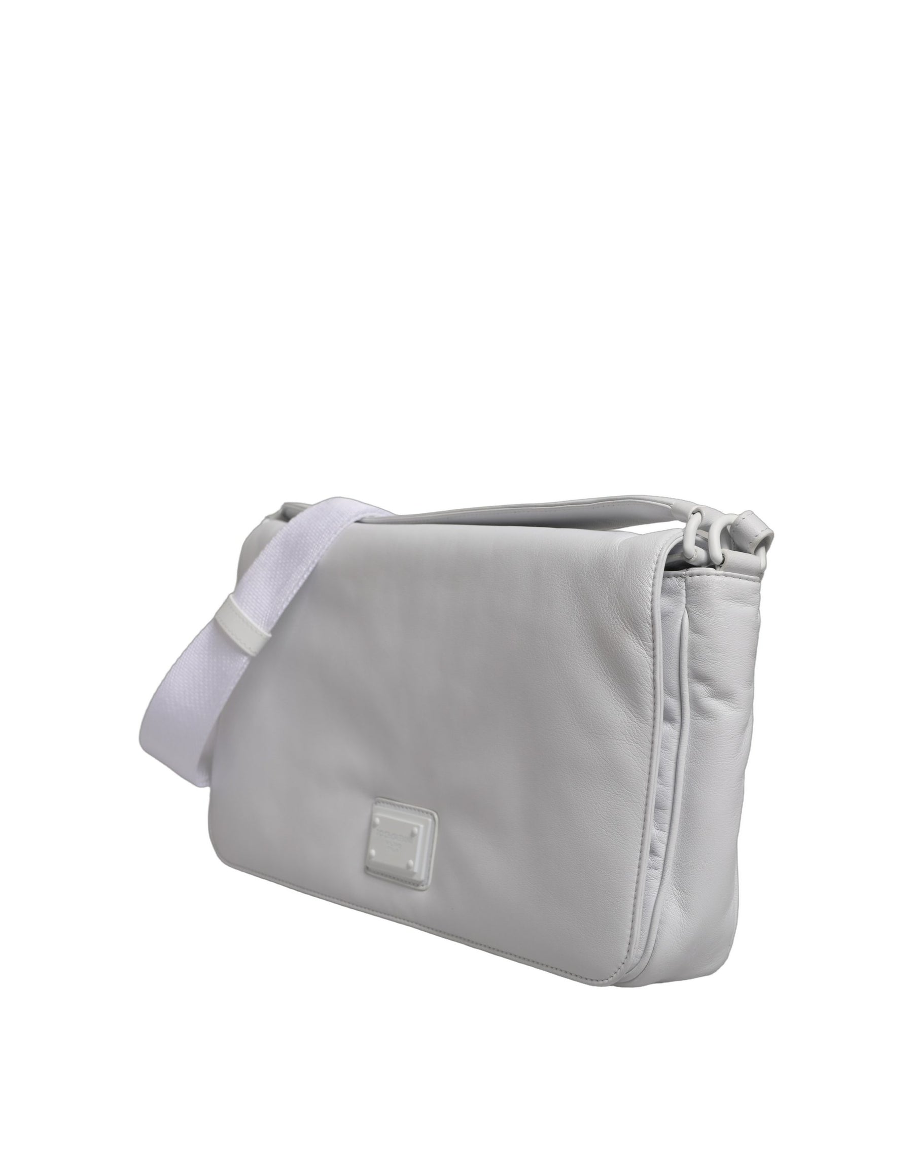 Dolce & Gabbana White Logo Plaque Crossbody Shoulder Borse Women Bag | Regal Royce
