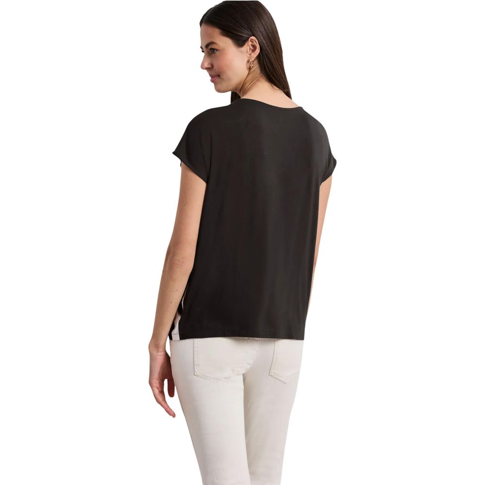 Street One Brown Viscose T-Shirt | Regal Royce
