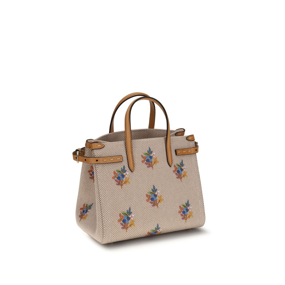 Valentino Garavani Beige Cotton Handbag | Regal Royce