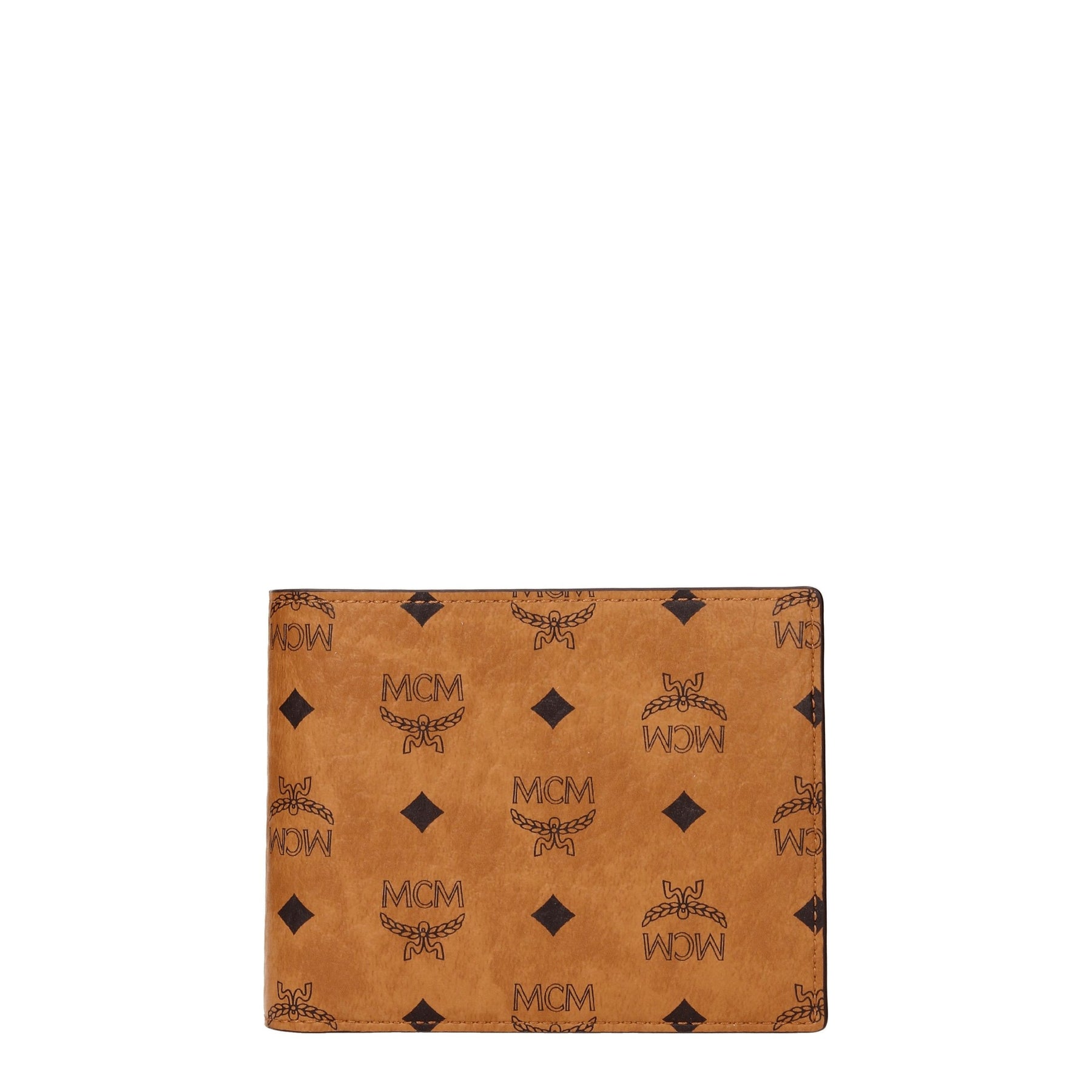MCM Brown Fabric Wallet | Regal Royce