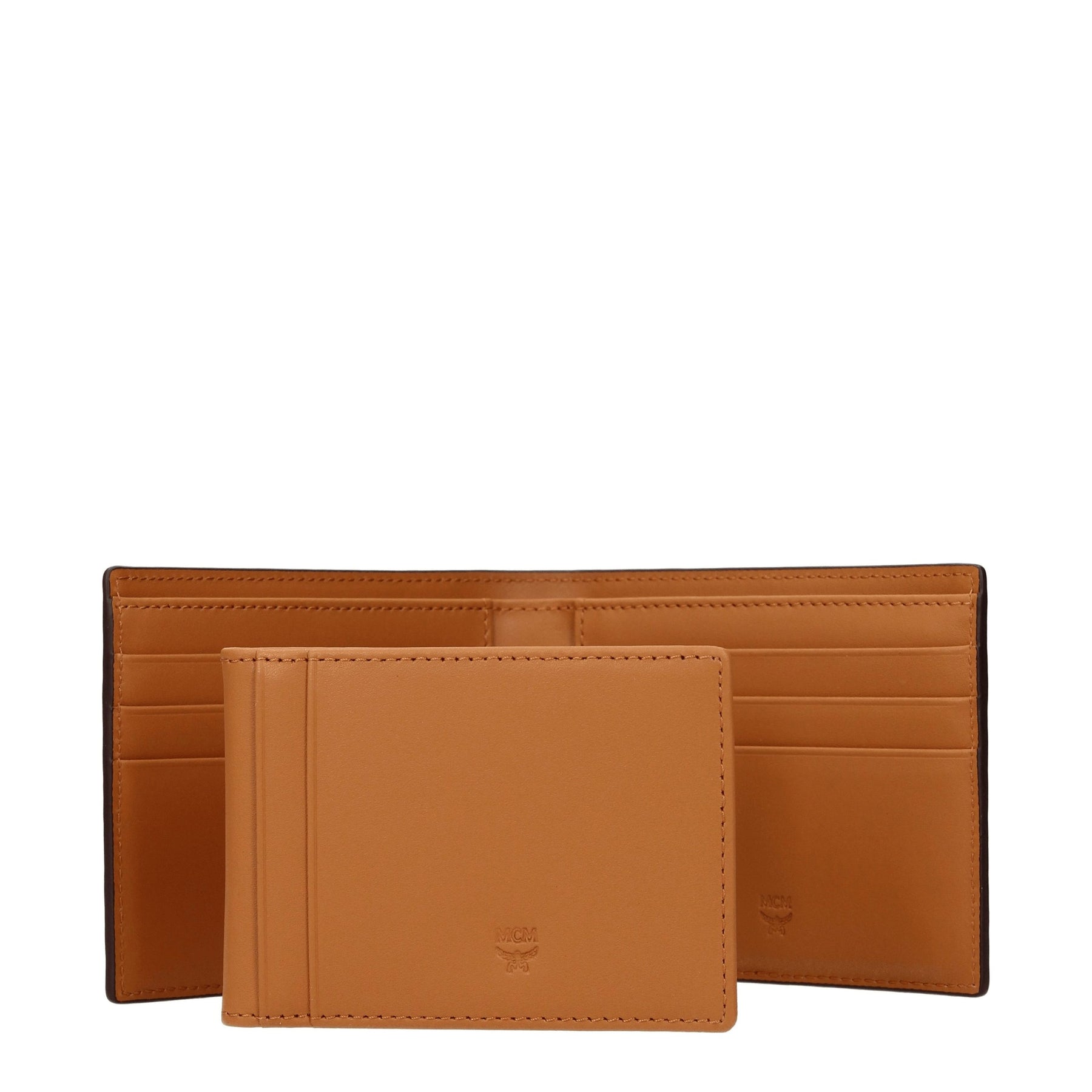 MCM Brown Fabric Wallet | Regal Royce