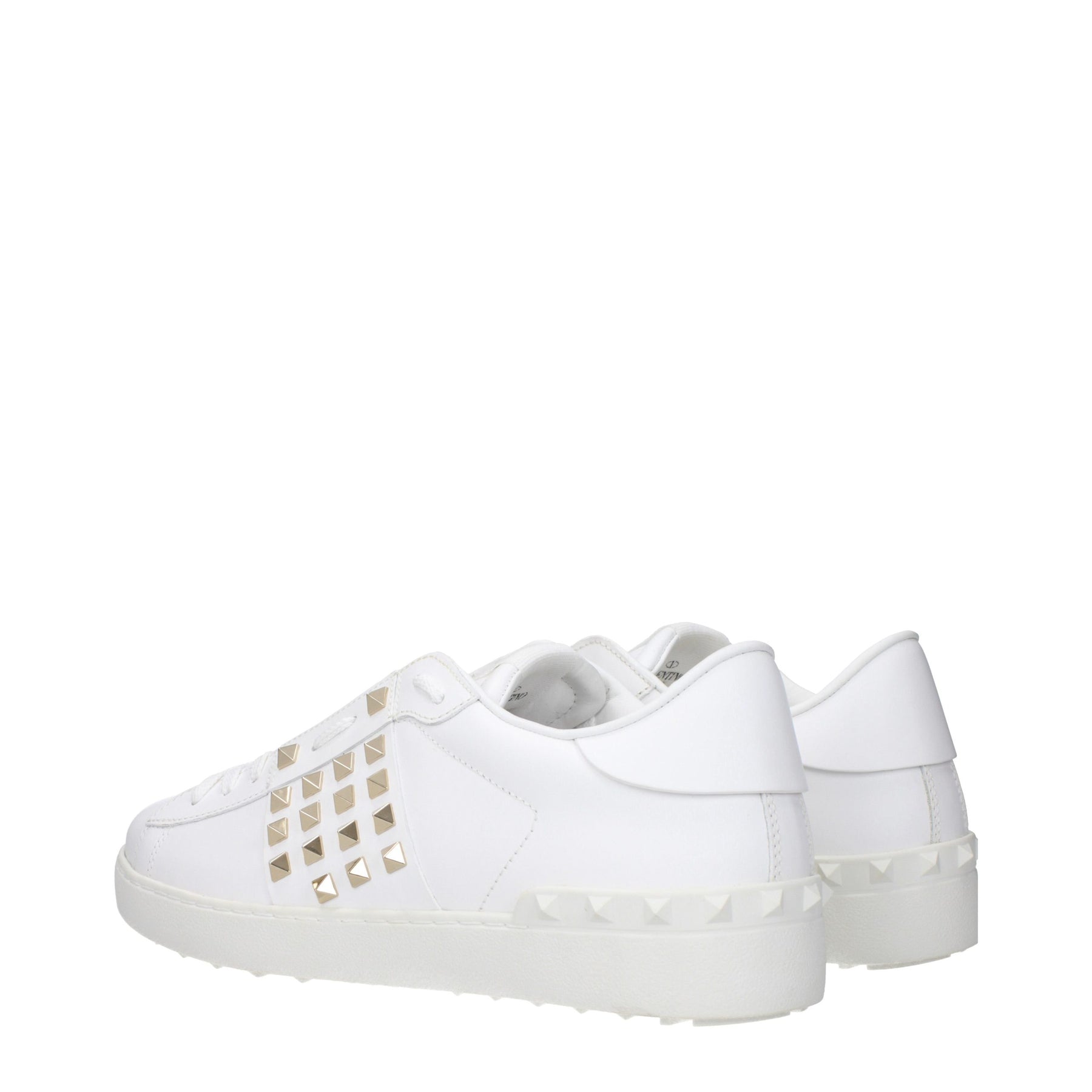 Valentino Garavani White Leather Low Top Sneakers | Regal Royce