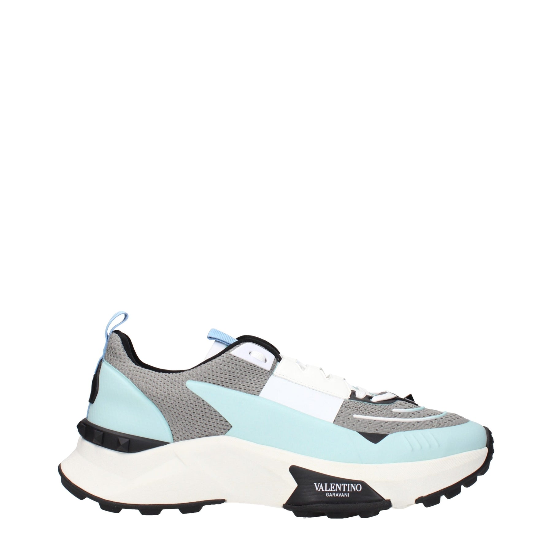 Valentino Garavani Gray Fabric Athletic Sneakers | Regal Royce